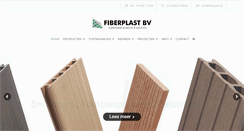 Desktop Screenshot of fiberplast.nl