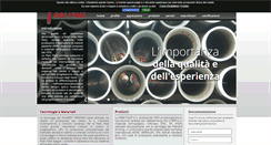 Desktop Screenshot of fiberplast.it